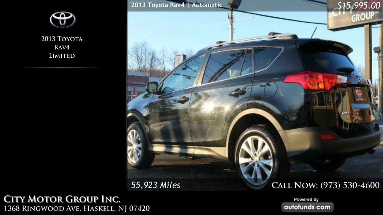 Used 2013 Toyota Rav4 City Motor Group Inc., Haskell, NJ YouTube