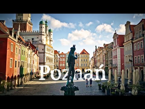 Poznań z lotu ptaka | Cinematic Drone Footage | Poland | 4K