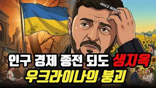 A living hell even after the war ends... The collapse of Ukraine's population and economy