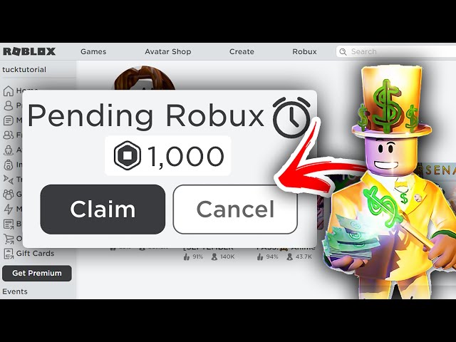 CapCut_how to claim ur pending robux