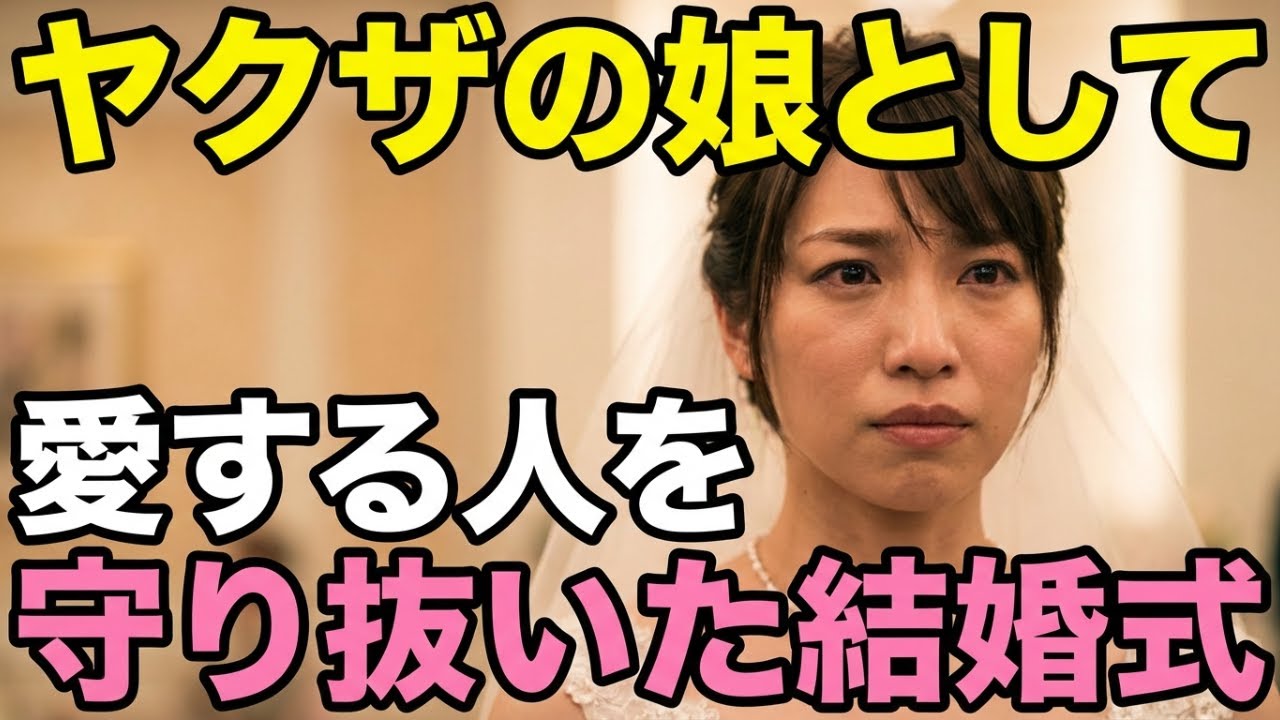 ヤクザ組長の娘と知らず結婚式で赤ワインを浴びせた義母と小姑の末路…乱入した黒スーツ集団の正体に会場凍結！「お嬢に何した？」