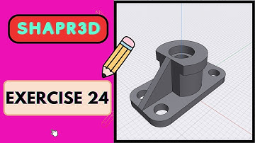Shapr3d Tutorial for beginners Exercise 24 (Mirror /Creating the rib)
