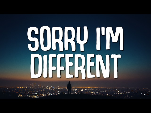 Miracle LRE  - Sorry I'm Different (Lyrics)