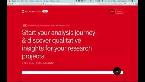 ATLAS.ti cloud (Sept. 19, 2018)