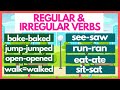 Understanding Regular and Irregular Verbs