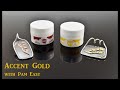 Accent Gold for Silver and Accent Rose Gold Tutorial