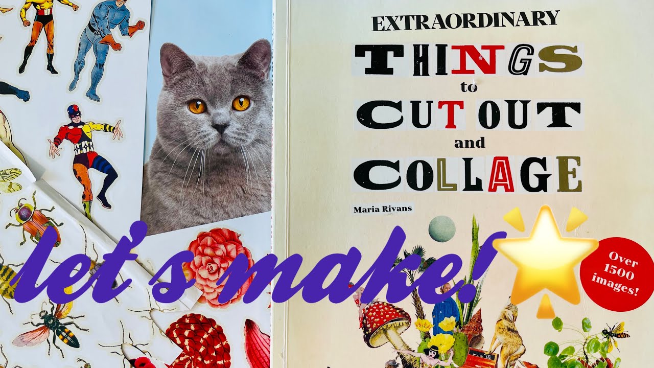 Everything Vintage Cut And Collage Book: 400+ Amazing Vintage Ephemera  Things To Cut & Collage For Mixed Media Artists, Decoupage, Scrapbooking