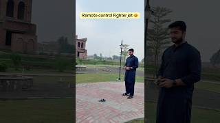 Remote control fighter jet, price 3600, Thermapol body, Rechargeable, for order visit PlayZone.pk