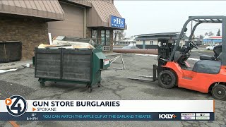Spokane Police Department reports 3 gun store robberies in 2 days