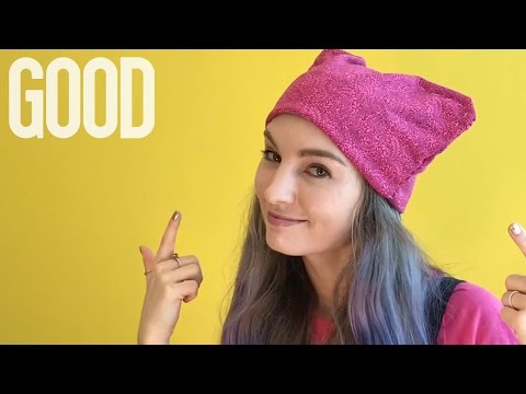 How to Make a "Pussy Hat" for the March on Washington