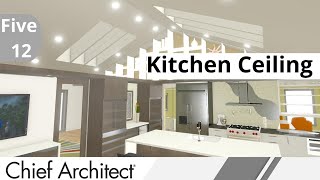 Five 12 Design Project - Custom Kitchen Ceiling Options
