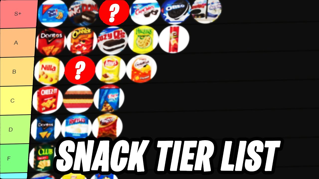 THE ULTIMATE SNACK TIER LIST YouTube the-ultimate-snack-tier-list-youtube