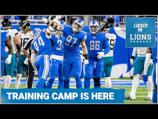 The Detroit Lions are back to work. Thank goodness! 