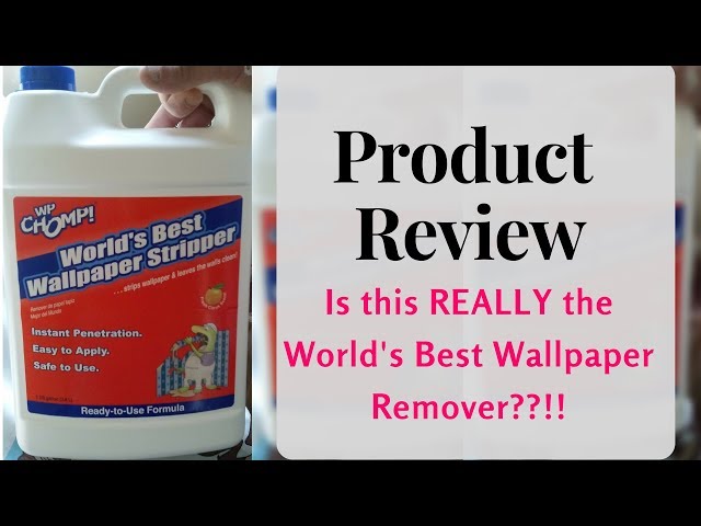 WP Chomp World's Best Wallpaper Stripper: and Sticky Paste Remover, Citrus  Sce