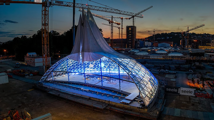 Stuttgart 21: Erster Eingang ist fertig – Gitterschale vom Plan zur Perfektion!