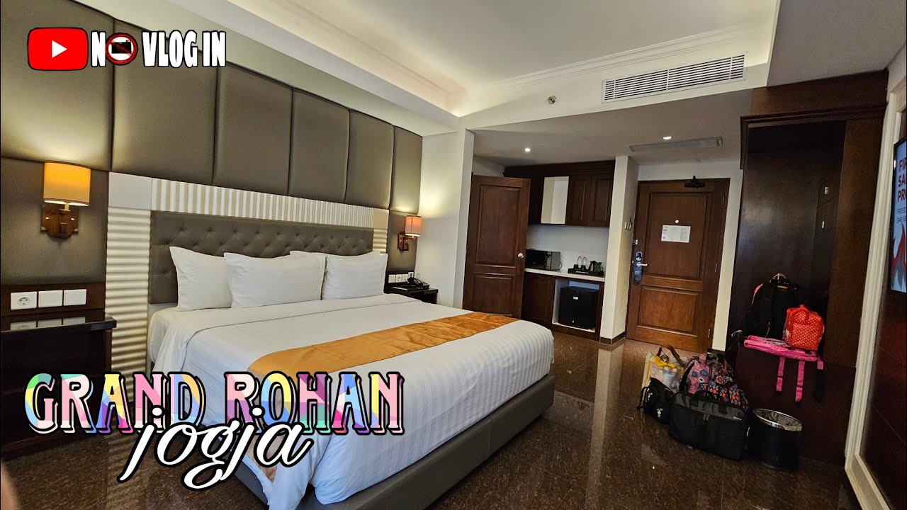 BERKONSEP SYARIAH | GRAND ROHAN JOGJA | EXECUTIVE KING ROOM | #NOVLOG92 ...