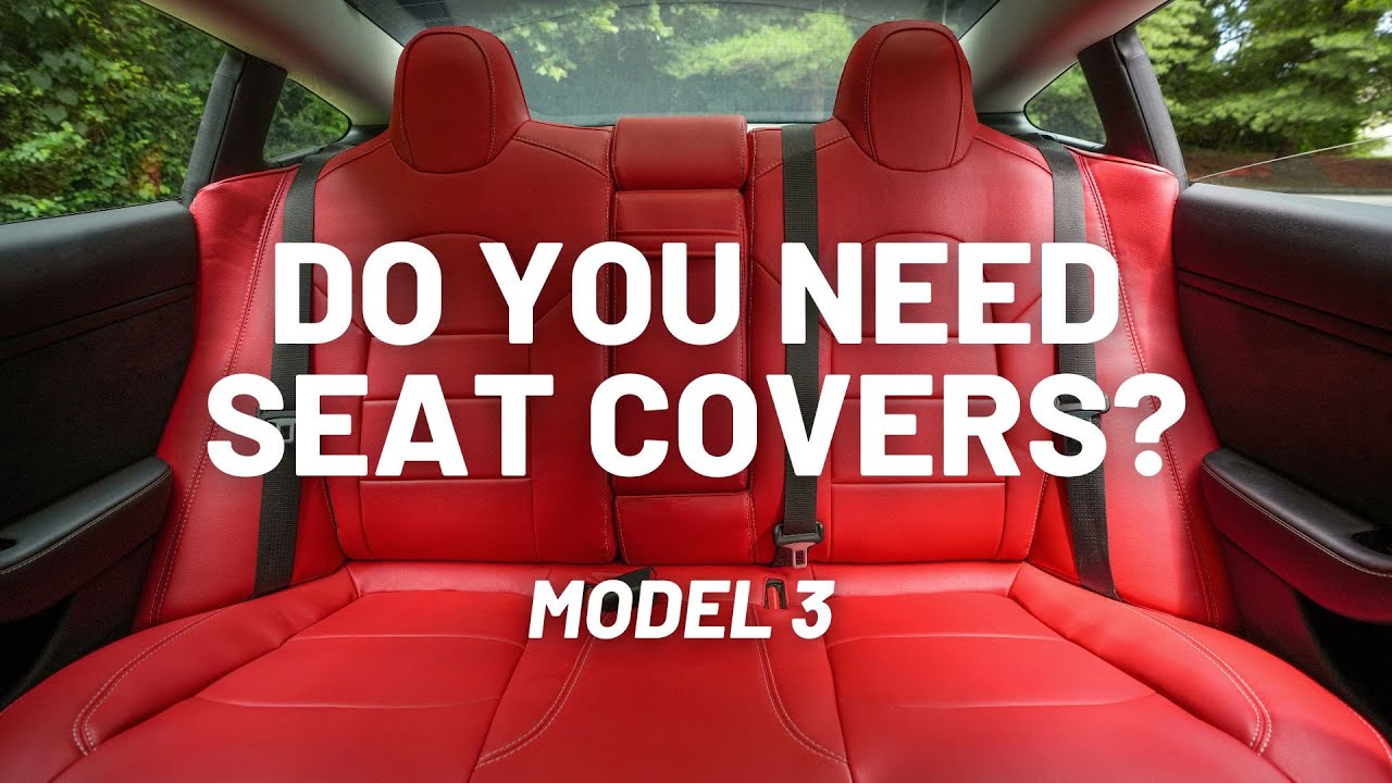 Premium Seat Cover Installation Guide for Tesla Model 3 - TESBROS