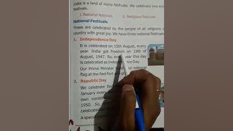 our festivals class 2 evs |class 2 evs chapter 10 our festivels |Class-2 EVS Lesson-10 Our Festivals