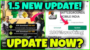🔥How To Update 1.5 Version In Battleground Mobile India/Pubg Mobile | BGMI New Update|