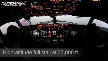 How Does A Boeing 737 Handle On A Full Stall?
