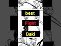 Baki best fight #animebreakdown #animecountdown