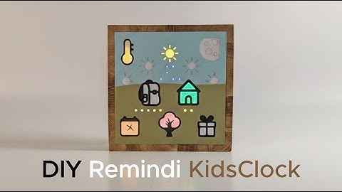 Remindi Kids Clock