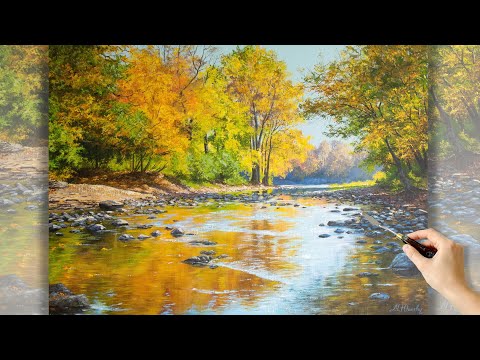 Painting A Fall Landscape With Acrylics 