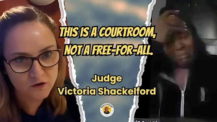 Cursing At The Judge And Giving An Attitude In Court!- Judge Shackelford