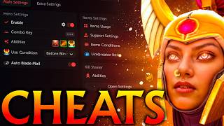 Legion Commander with cheats wins every duel and dominates! Umbrella Dota 2 screenshot 2