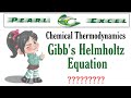 Gibbs Helmholtz Equation (Chemical Thermodynamics)