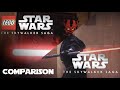 LEGO Star Wars: The Skywalker Saga Trailer but there's no LEGO Comparison