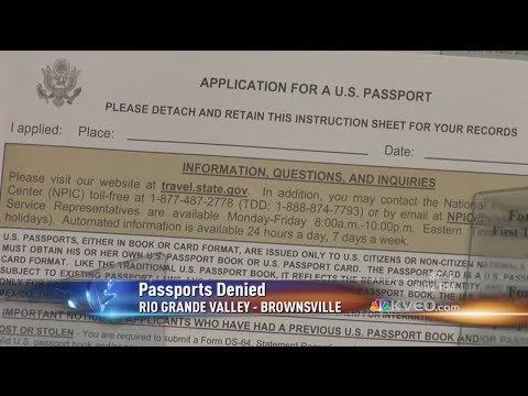 Video: Denied Renewal Of Passports To Hispanics