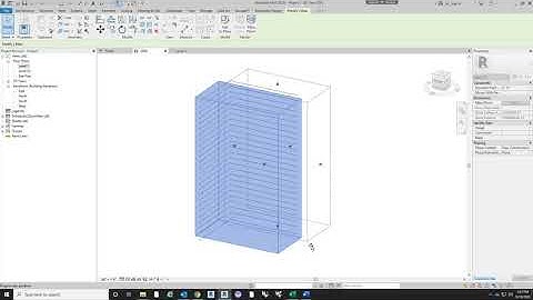 Revit - Conceptual Mass Environment