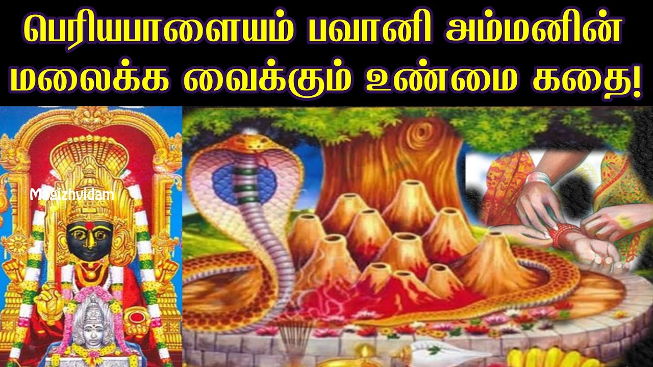 Periyapalayam Bhavani Amman Temple History in Tamil  Amman Story in Tamil  Magizhvidam 