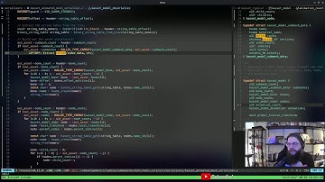 C/Vulkan Game Engine Dev Ep. 312: K3D File Format Implementation !kohi