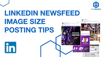 LinkedIn Image Size Posting Tips - Aspect Ratio & Dimension