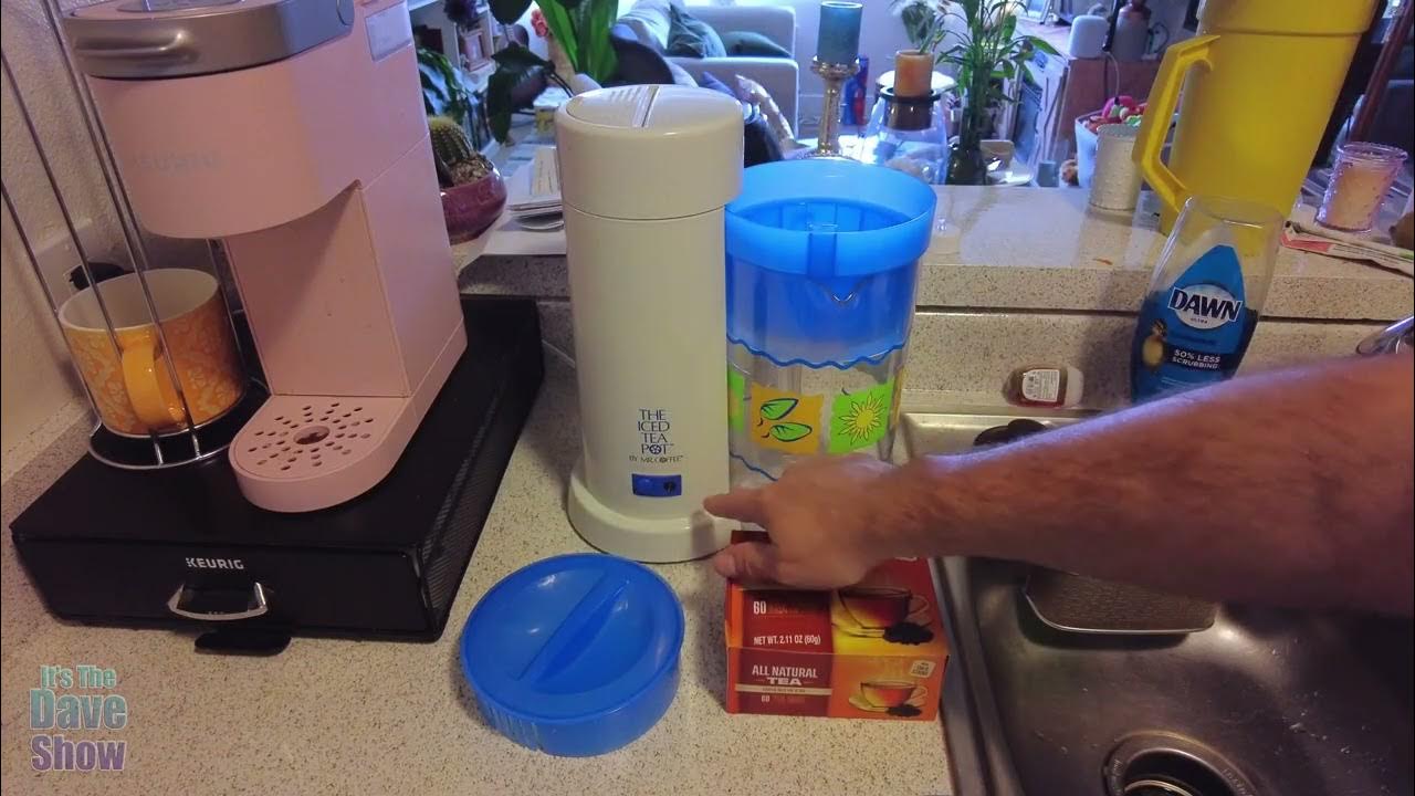 How to make Sweet Tea in Mr. Coffee Iced Tea Maker - The Lifestyle Digs