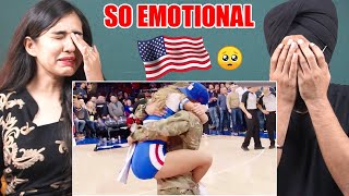 INDIANS REACT TO MOST EMOTIONAL SOLDIERS COMING HOME COMPILATION