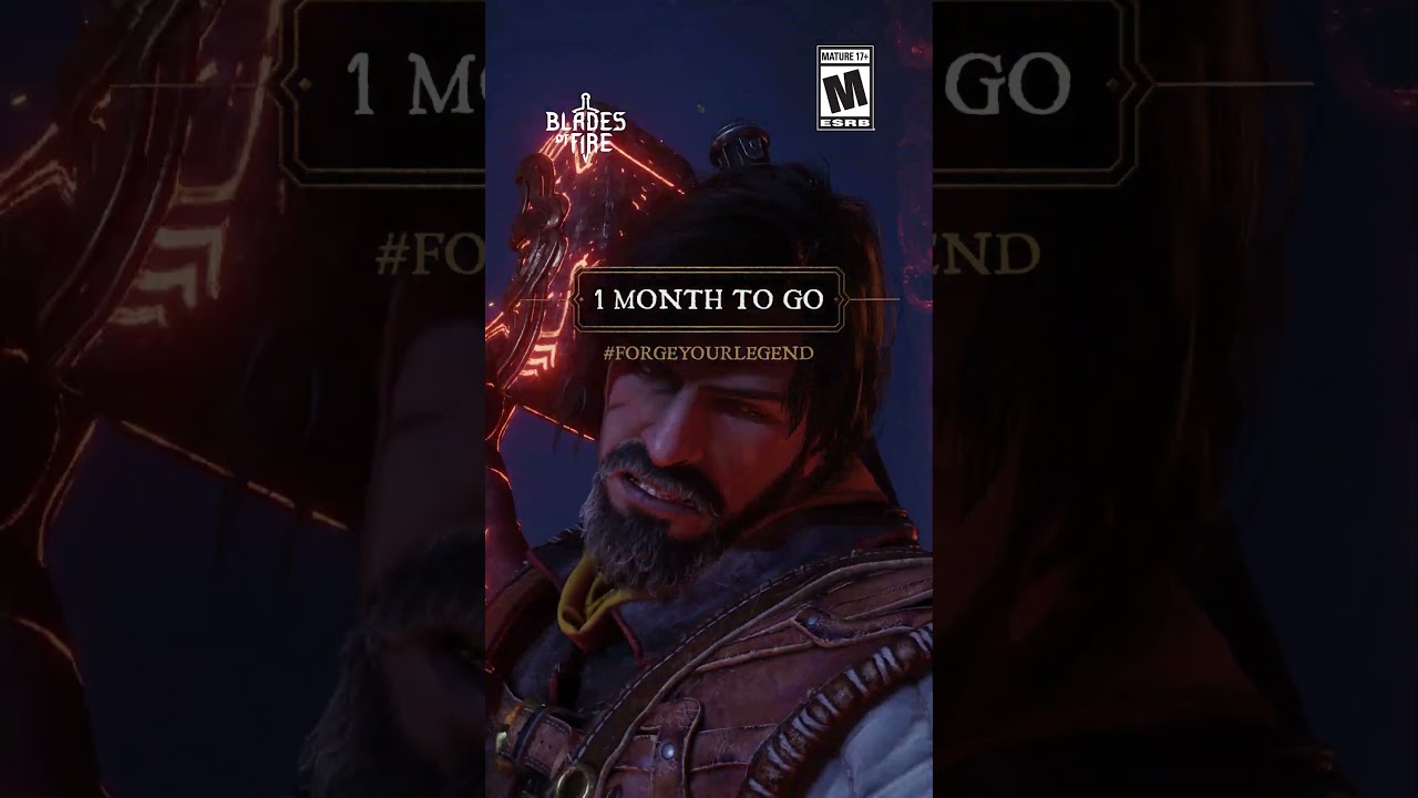 Blades of Fire - 1 Month to GO!