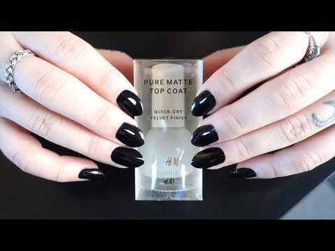 Video: H & M Matte Top Coat Review