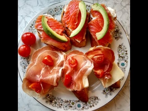 Чем удивить гостей? Итальянская брускетта/ Italian bruschetta