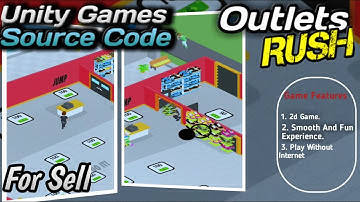 Outlets Rush | Unity Template | Game Source code For Sell | tycoon game source code