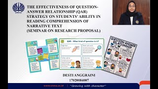Seminar On Research Proposal - Desti Anggraini English Education 2017 Unesa