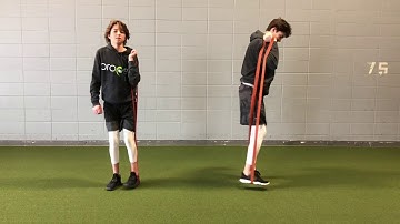 V.Banded Split Squat Single Arm Shoulder Press