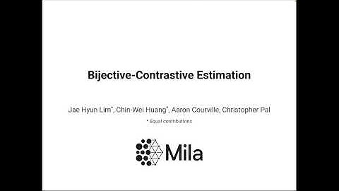 Bijective-Contrastive Estimation