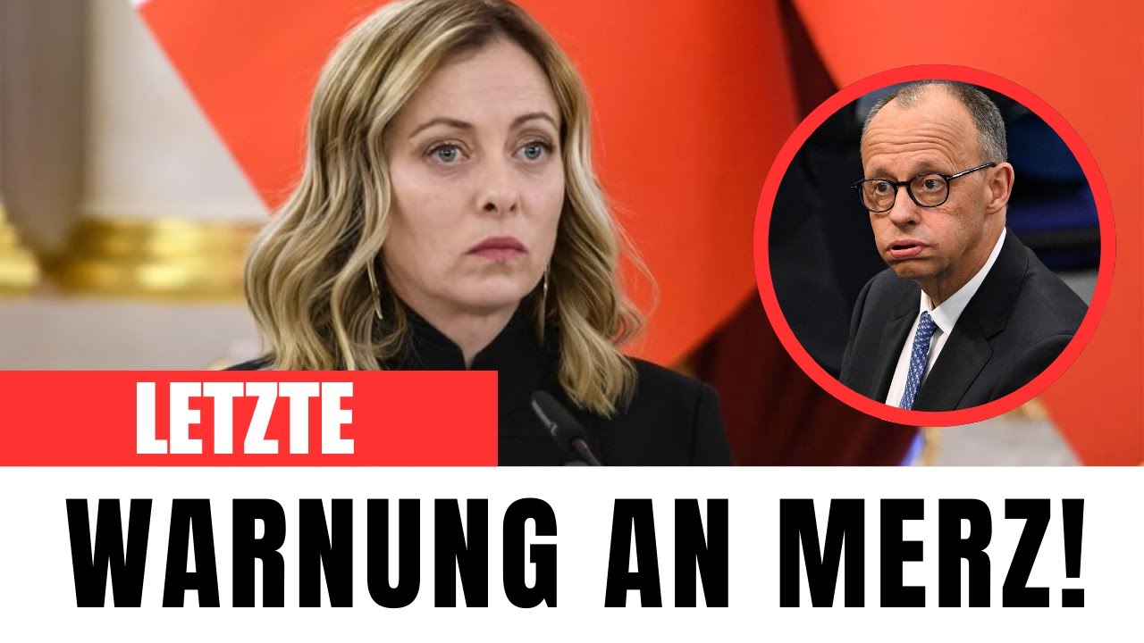 Meloni vs. Merz: Das Ultimatum, das Europa erschüttert