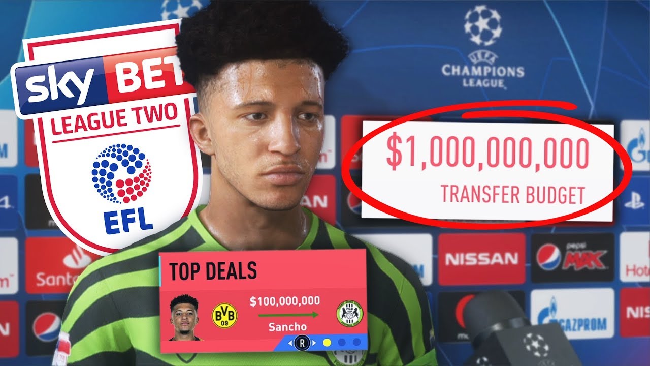 I GAVE A LEAGUE TWO TEAM 1 BILLION DOLLARS!!! FIFA 20 Career Mode YouTube I GAVE A LEAGUE TWO TEAM 1 BILLION DOLLARS!!! FIFA 20 Career Mode YouTube