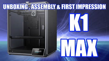 K1 Max Unboxing, Assembly & First Impressions