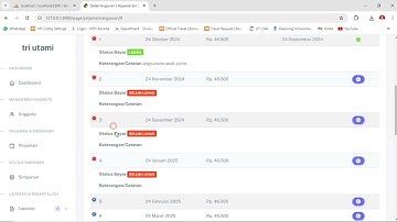 Aplikasi Koperasi Simpan Pinjam berbasis Web | Laravel PHP