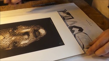 how to make a Multi layered stencil time lapse Stocking filler